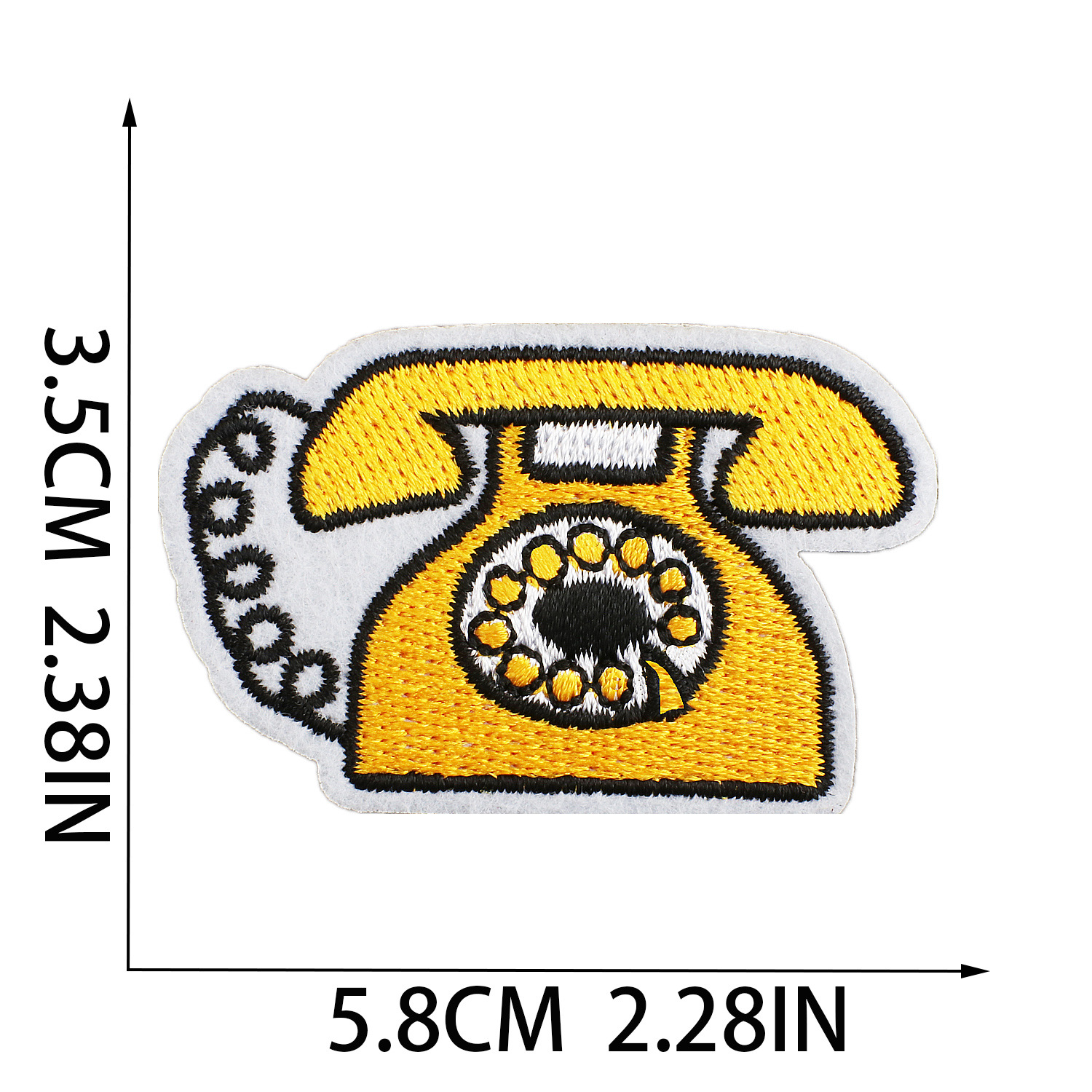 3g Weight Clothing Sticker Patches Classification 1 Piece Quantity Dacron thread Material Letter Pattern Casual, Elegant, Lady Style 1 Piece Casual Elegant Lady Letter Dacron Thread Clothing Sticker Patches 1