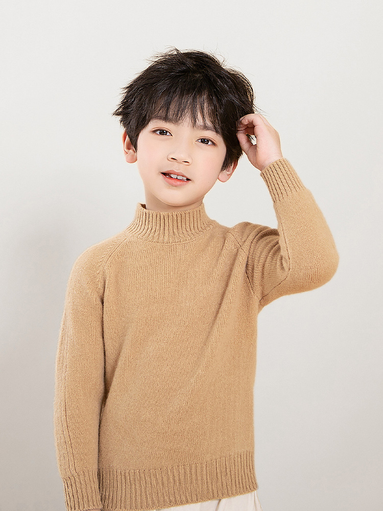Demi-season woolen solid color colored fashionable warm base…
