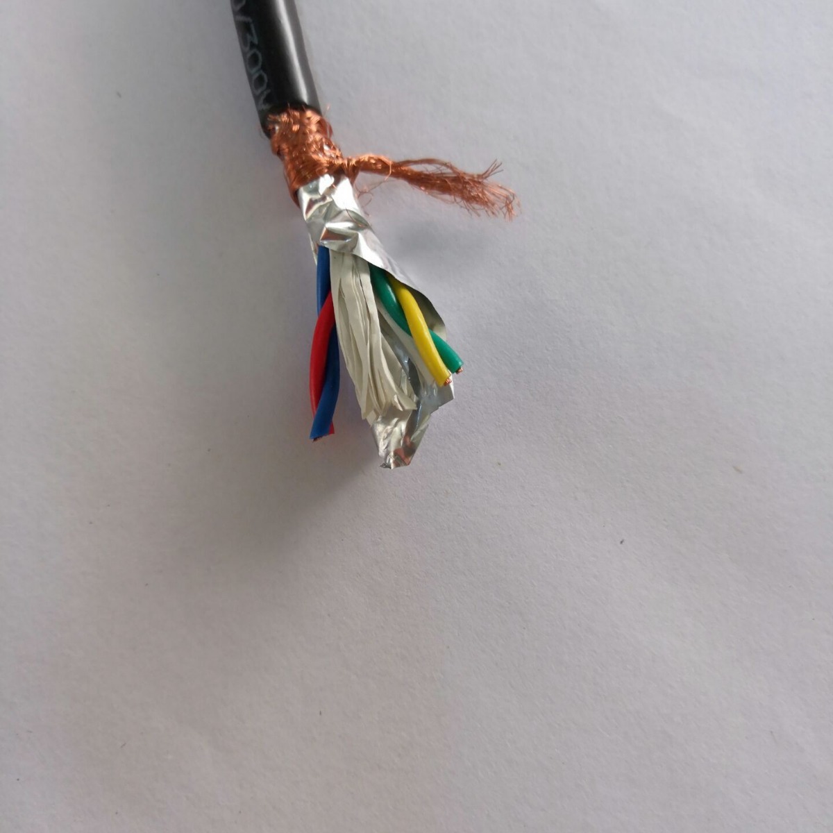 双绞屏蔽线缆RVSP 多股绞对编织信号线 屏蔽铜芯双绞型连接软电线