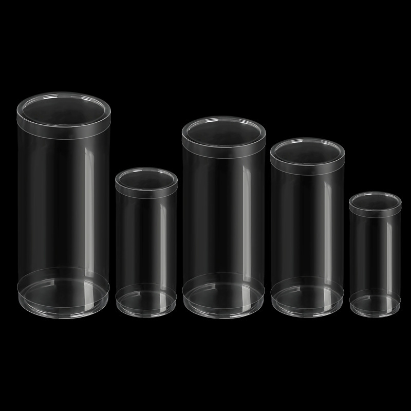 pvcシリンダーメーカースポット透明プラスチック包装バレルカーリングブリスターラウンドプラスチックブリスターバレル卸売|undefined
