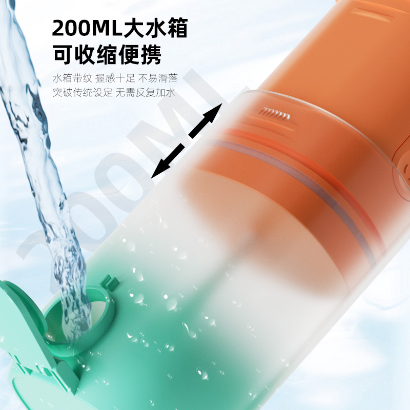 沖牙器電動便攜式水牙線家用手動去結石洗牙器口腔牙齒沖洗器跨境