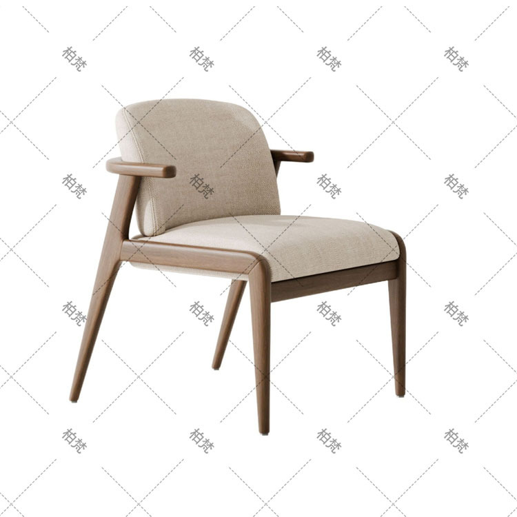 Mesa de comedor de hotel de caja de madera maciza cadena de restaurantes occidentales diseñadores de estilo antiguo asiento de tela de caña