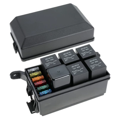 Cross-Border Hot-Selling 6-Way Fuse Digər kuzov və aksesuarlar - 1-set-of-6-position-relay-regular-model-without-wiring-harness
