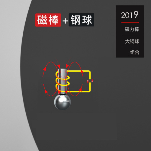 Variety of magnetic rods toy magnets building blocks puzzle magnetic rods strong magnetic magnet set magnetic rods wholesale magnet rods