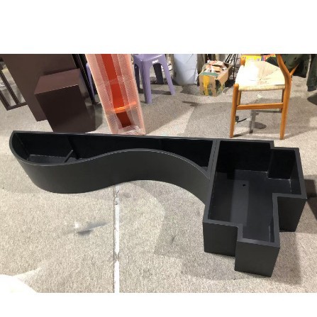Caja de flores de balcón combinación de maceta de acero inoxidable terraza caja de plantación de tarjetas de escalones barandilla diseño gratuito caja de flores exclusiva