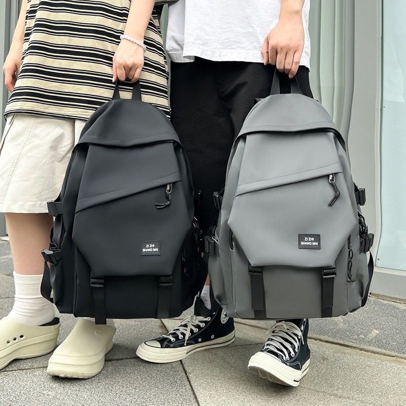 Schoolbags, Fashionable and Trendy, Large-Capacity Backpacks for Junior High School Students and High School Students, Casual Travel, Simple, Breathable and Wear-Resistant Backpacks