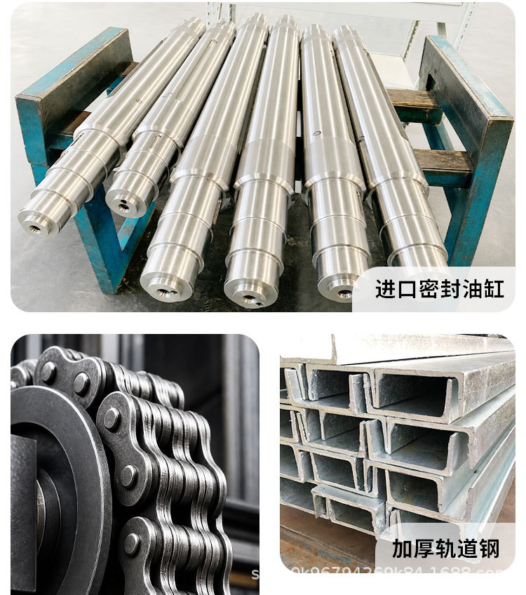 Electric Hydraulic Lifting Platform with a Load Capacity of 3 Tons, Single-Rail and Double-Rail Cargo Lift, Simple Rail-Type Cargo Elevator