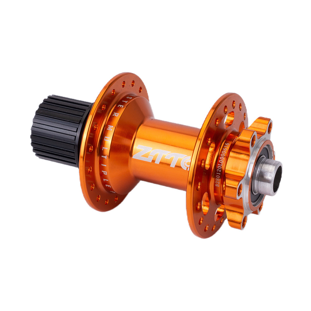 ZTTO simple trasero P5 tambor 120 tambor de sonido 6 garra 4 Peilin 28 32 36 agujeros 7-12 velocidad de liberación rápida freno de disco de eje de barril