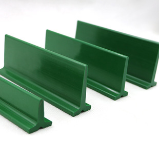 Pvc Pu Conveyor Belt Conveyor Belt Climbing Belt Baffle Guide Strip Skirt T-Shaped Strip