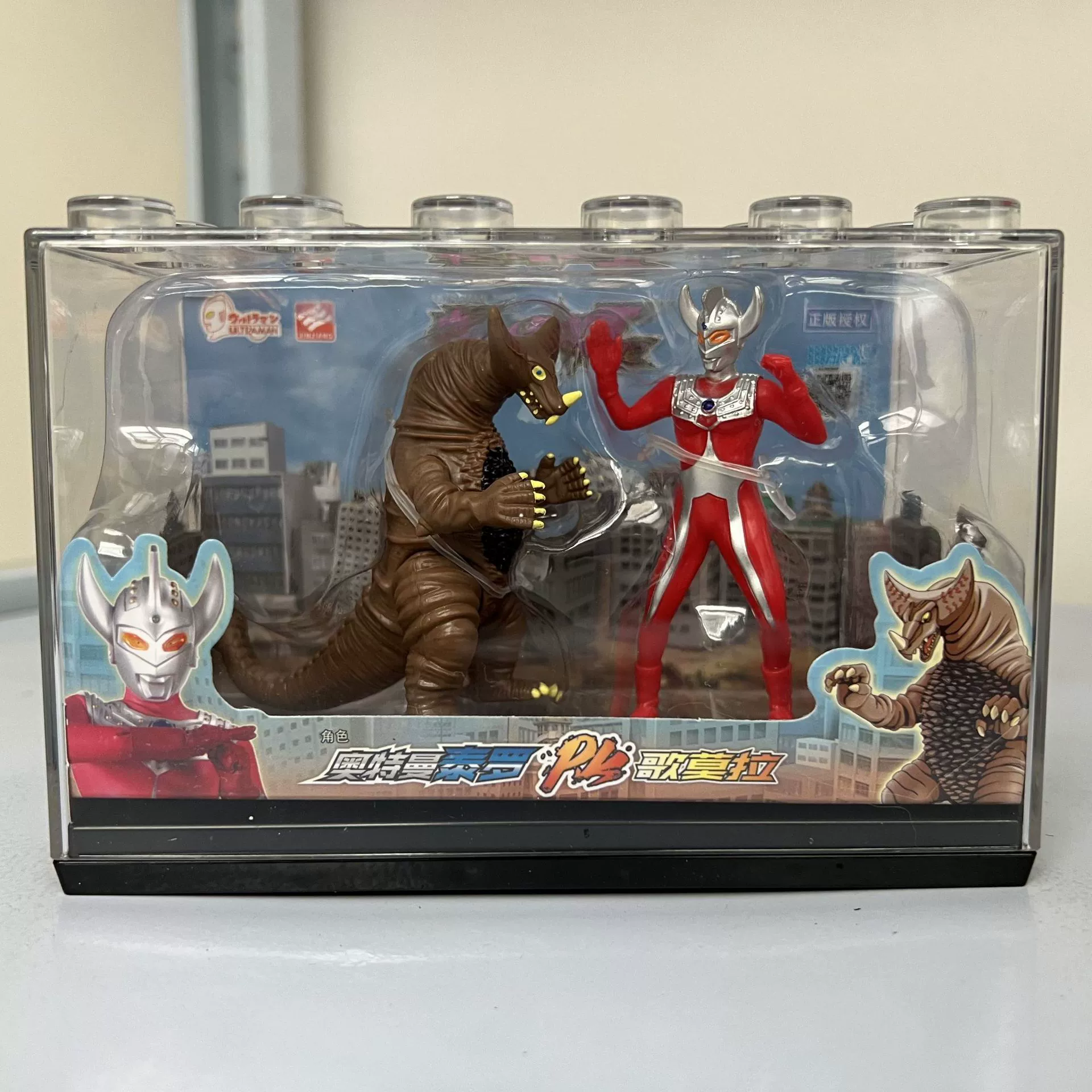 Оригинальная Ultra Monster Tyro против Gomora Семь Красный Король Человек Фигура Игрушка Украшение