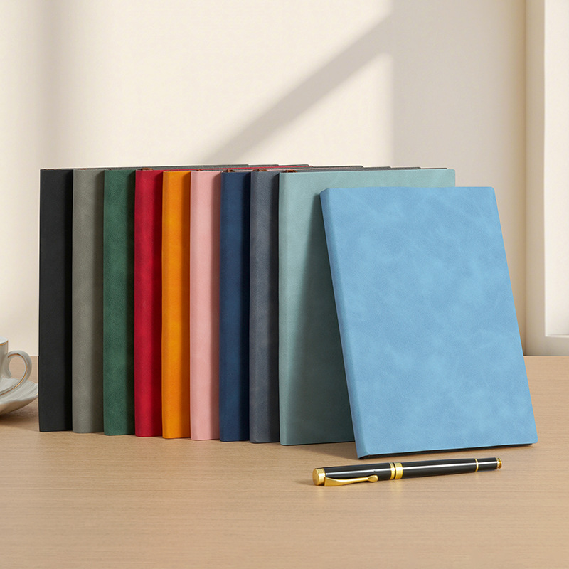 A5 Business Customizable Logo Gift Box Set Meeting Work Notebook Custom Simple Thick Paper Corporate Procurement