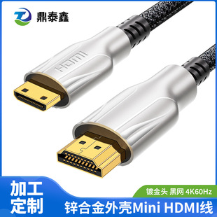 �����\�Ͻ��⚤mini hdmi to hdmi���往�����С���C�Ĕz��4K
