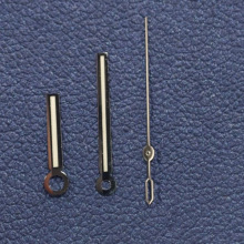 手表陆使型表针三针蓝绿夜光适合装8215/NH35机芯手表改装配件