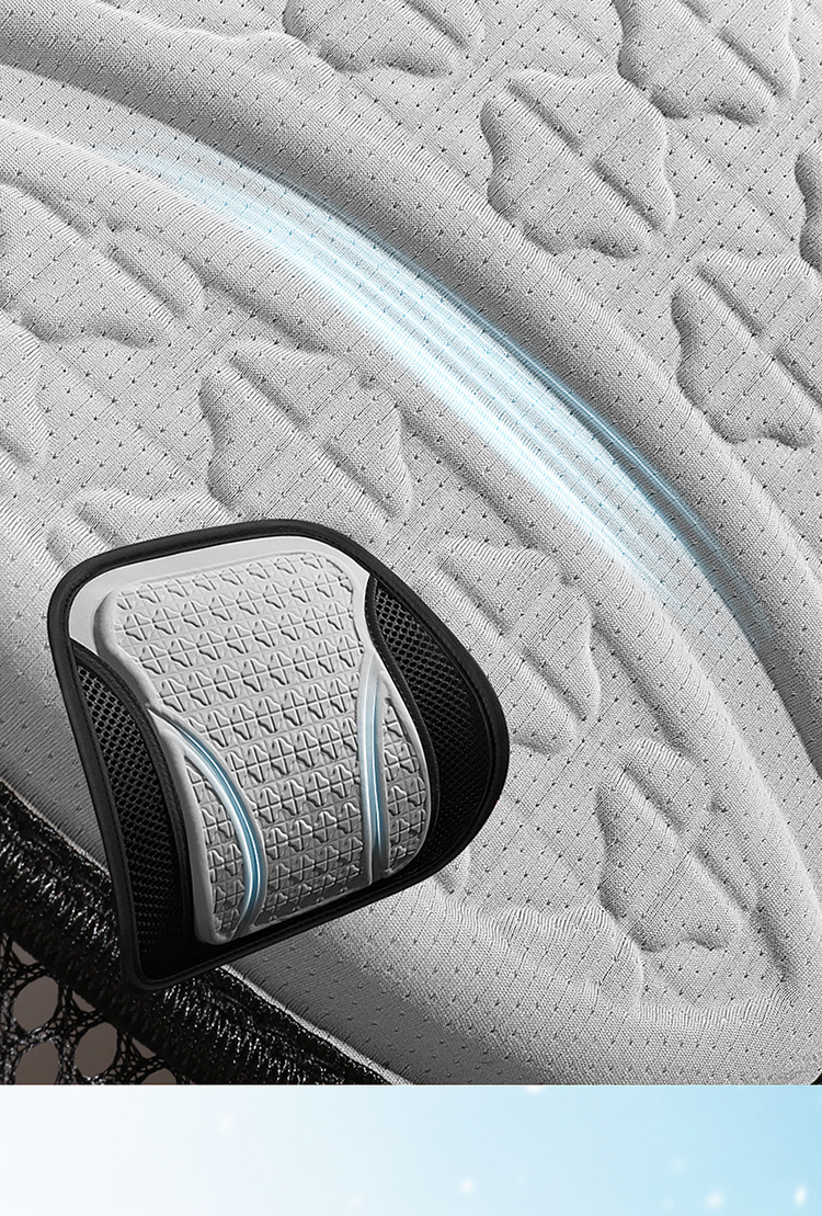 Business Gel Waist Seat Cushion Summer Office Backrest Square Cushion Ice Cushion Universal Wire Waist Silicone Cushion