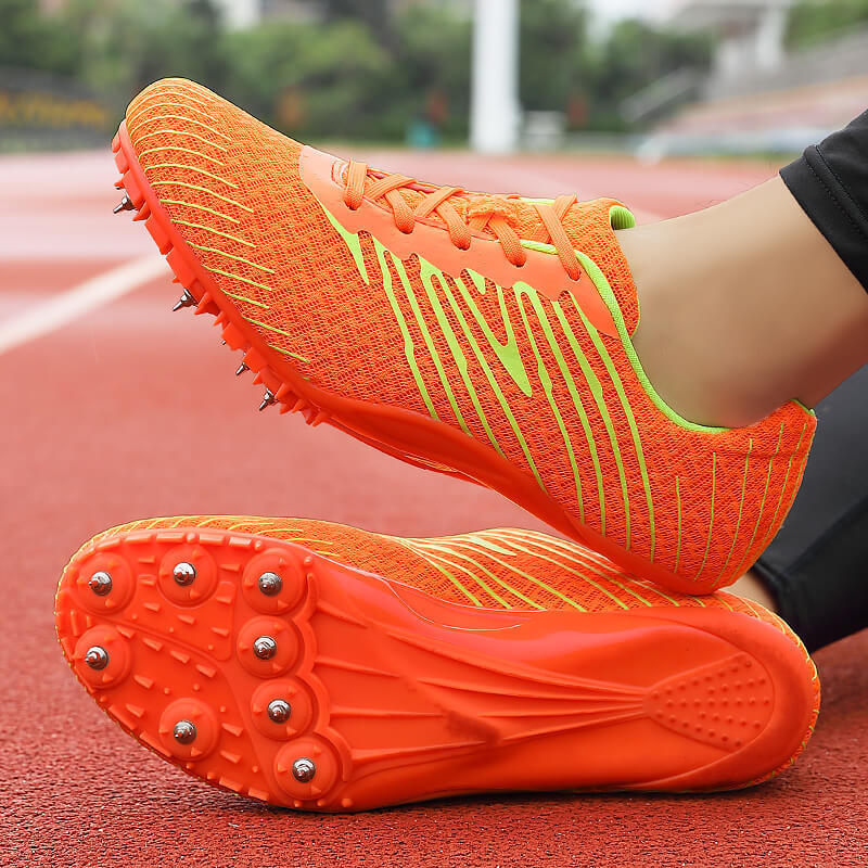 Track and Field Eight-Spike Shoes, Sprint Spike Shoes, Track and Field Training Shoes, Competition Shoes, Students, Kidsren and Teenagers, Track and Field Spike Shoes