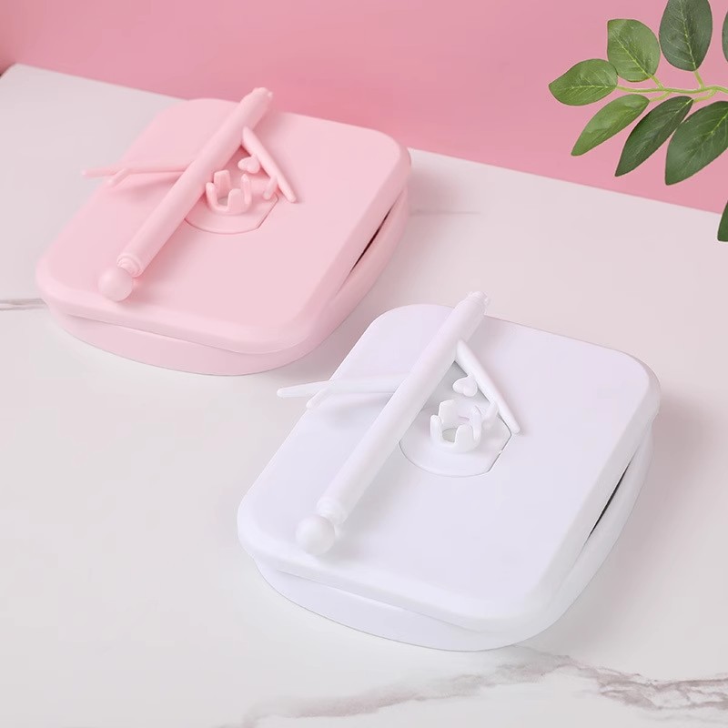 Espejo de maquillaje de escritorio de alta definición portátil plegable giratorio espejo de vestir espejo de escritorio simple espejo de princesa dormitorio espejo de escritorio