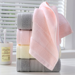 Cotton Towel Face Towel Manufacturer Wholesale LOGO Gift Advertisement Thick Towel Embroidery