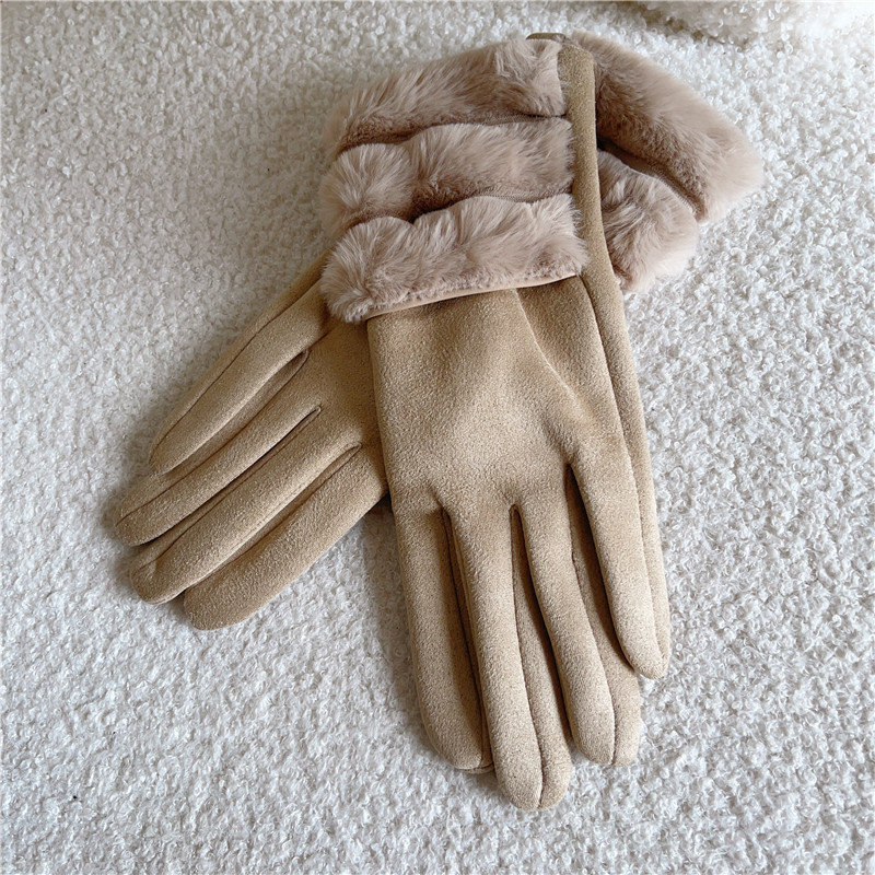 Women's Vintage Style Solid Color Gloves 1 Pair display picture 3