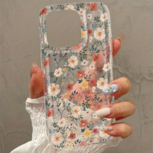 T 91347 Floral airbag phone case �����ҷ�ˤ�ֻ��ǿ羳
