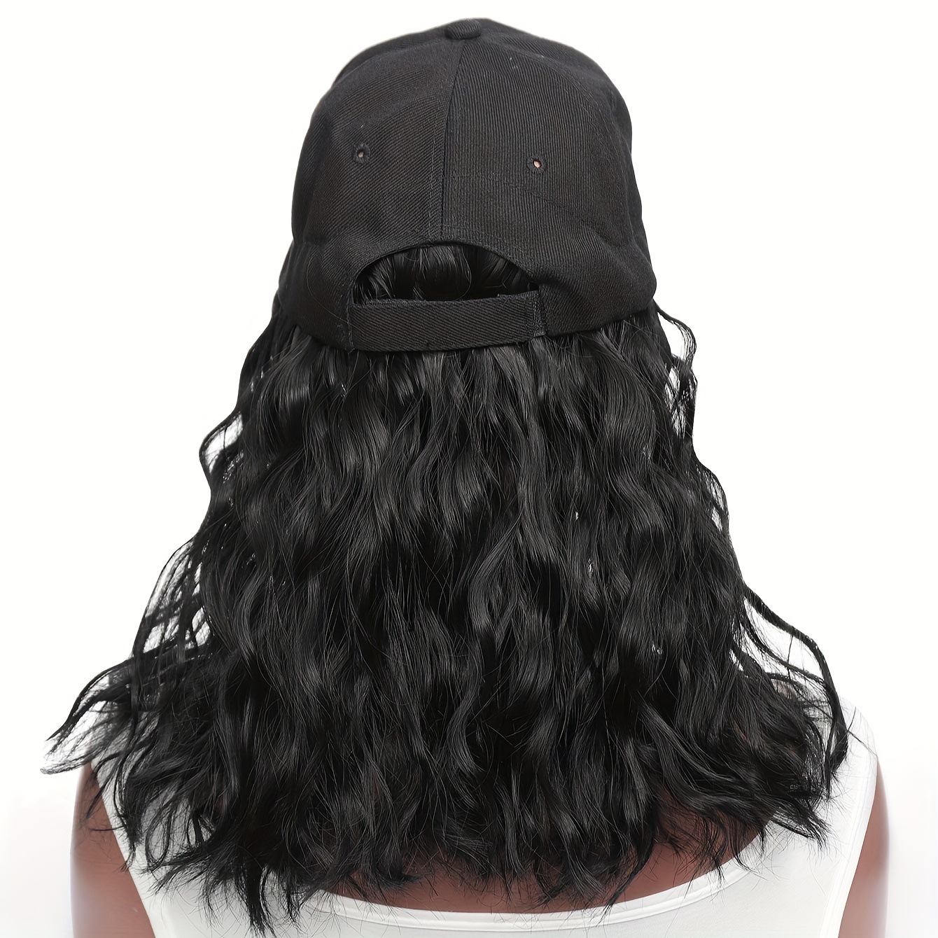 Sombrero peluca en una mujer moda peluca curva corta bobobo cabeza curva corta peluca transfronteriza al por mayor