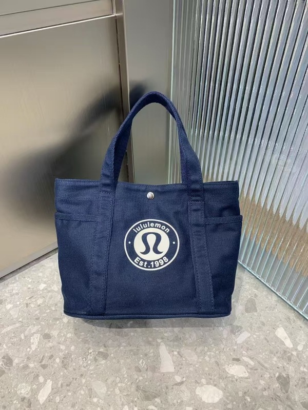 lululemon20L 大容量 シングルショルダー テニス キャンバスバッグ トートバッグ ポータブル カジュアル 旅行 スポーツ 防水 レディース|undefined