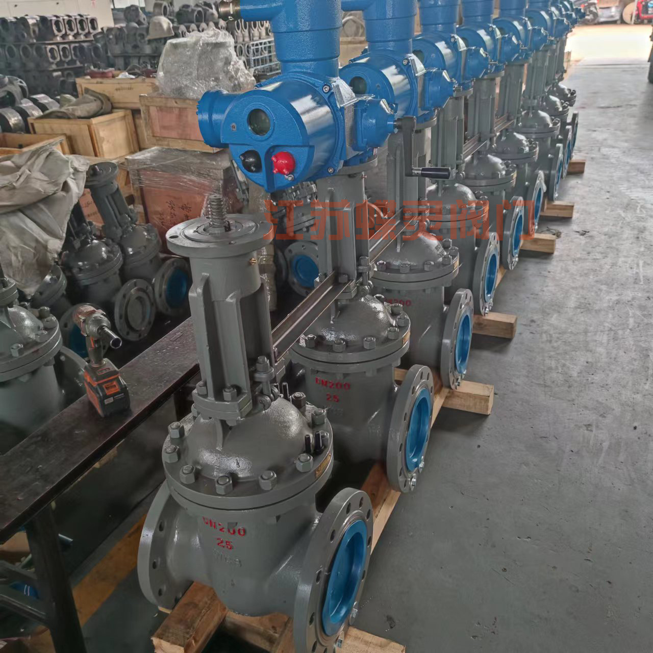 ZJK941H-25C-DN200兼本质安全型矿用隔爆电动法兰闸阀