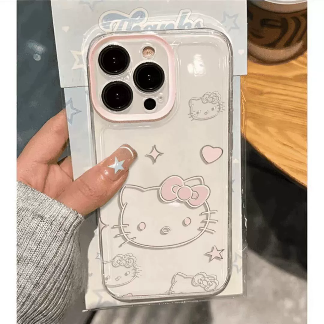 Hello Kitty, apple, совместимый чехол, мультяшный iPhone 11/, iphone, 14/13, 16promax