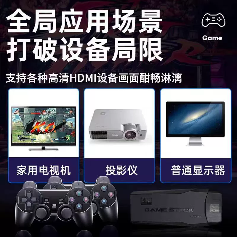 (Cross-border trading), wireless game console, retro handle for double, nostalgia
