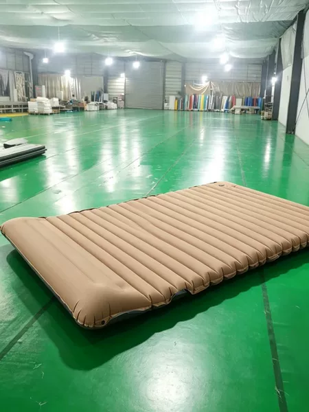 Camping Portable Waterproof Double Sleeping Mat Camping Moisture-Proof Floor Mat Picnic Mat Foot-Press Inflatable Type