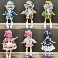 新年服 ob11 ベビー服 8点 bjd12点スーツ 16-17cm ベビー YMY-gsc 万回の脱出スカート