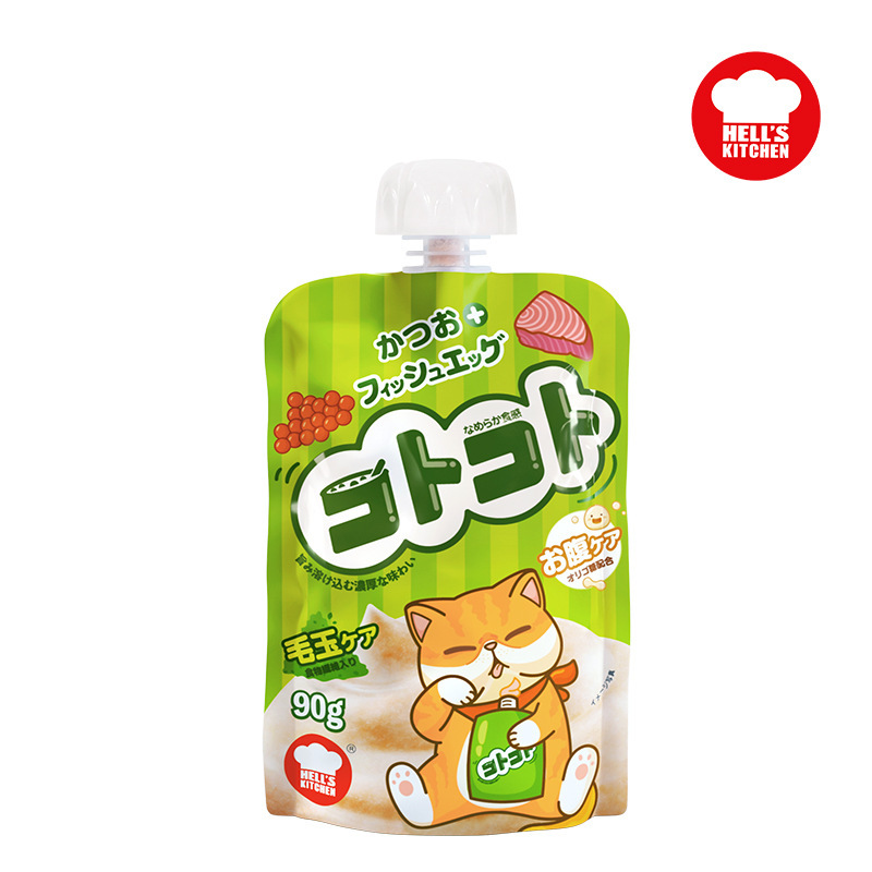 地狱厨房咕噜酱新食感猫酱狗酱罐头猫条肉泥犬湿粮咕噜酱妙鲜包|undefined
