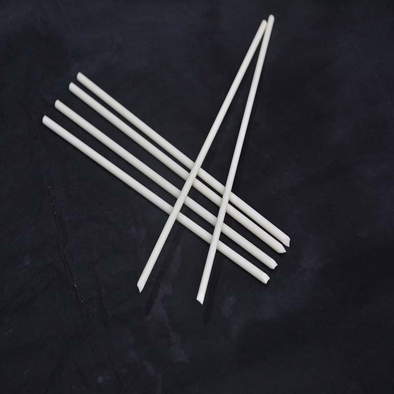 宜兴陶瓷棒磨刀棒工业陶瓷加工实心空心陶瓷管厂家陶瓷棒杆加工