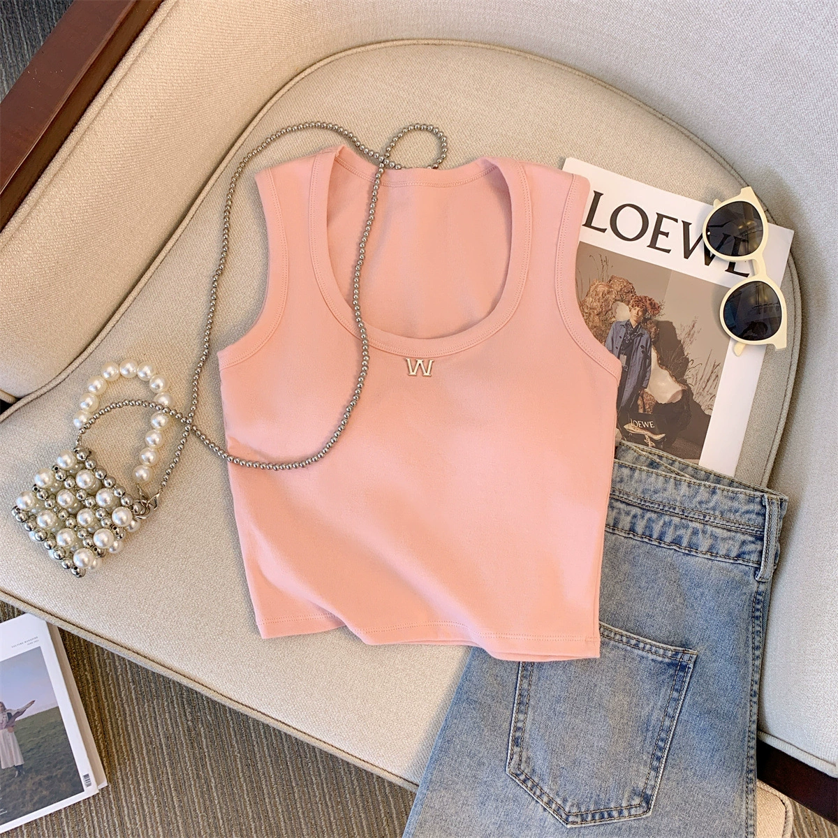 Чисто сладкая и горячая девушка сексуальная с открытой спиной и тонкая подтяжка жилет женский нагрудный коврик для йоги дикий фитнес-топ