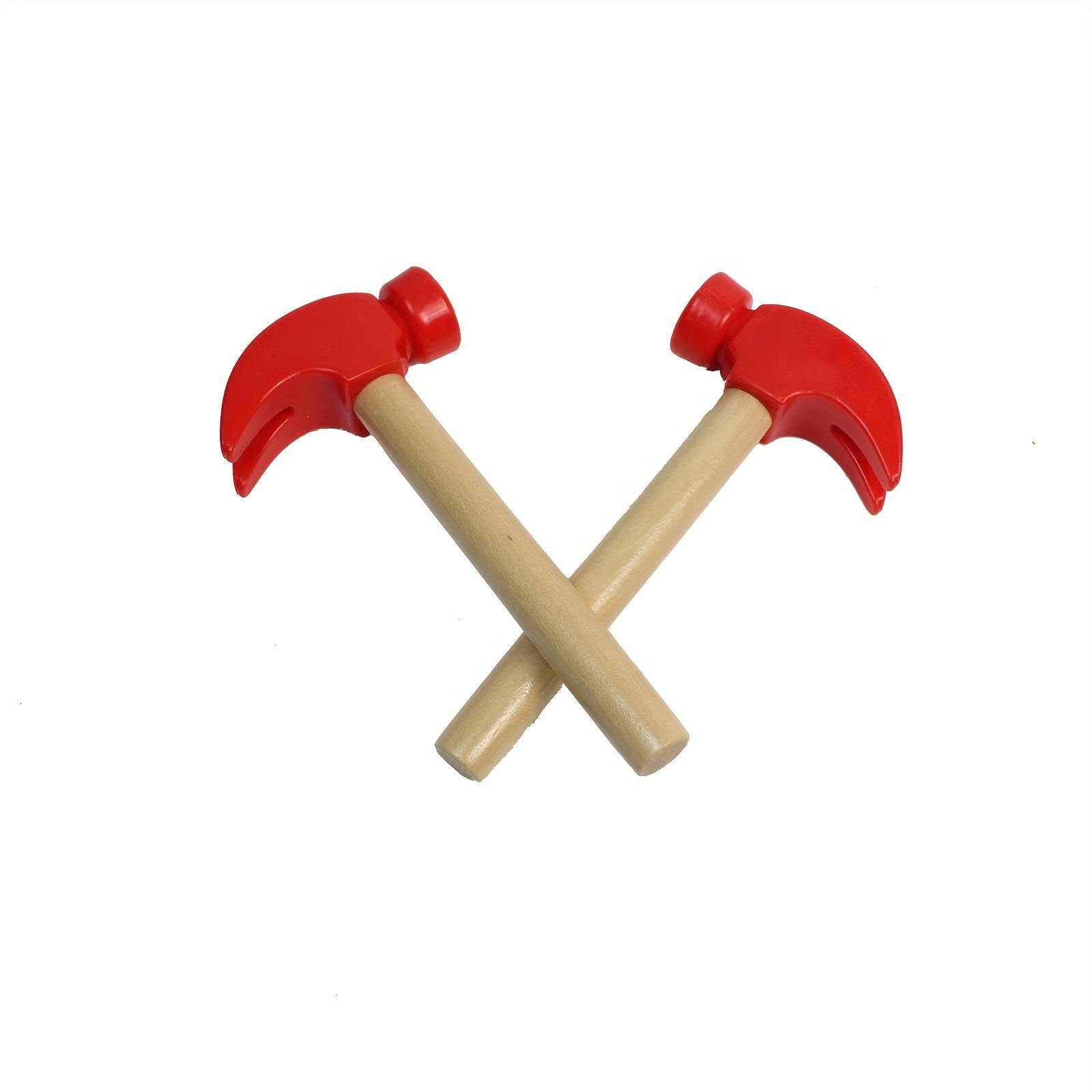 Martillo para niños martillo de madera juguete simulación pequeño martillo de madera tocando juguete pequeño martillo jardín de infantes Taller de madera herramienta de frotamiento