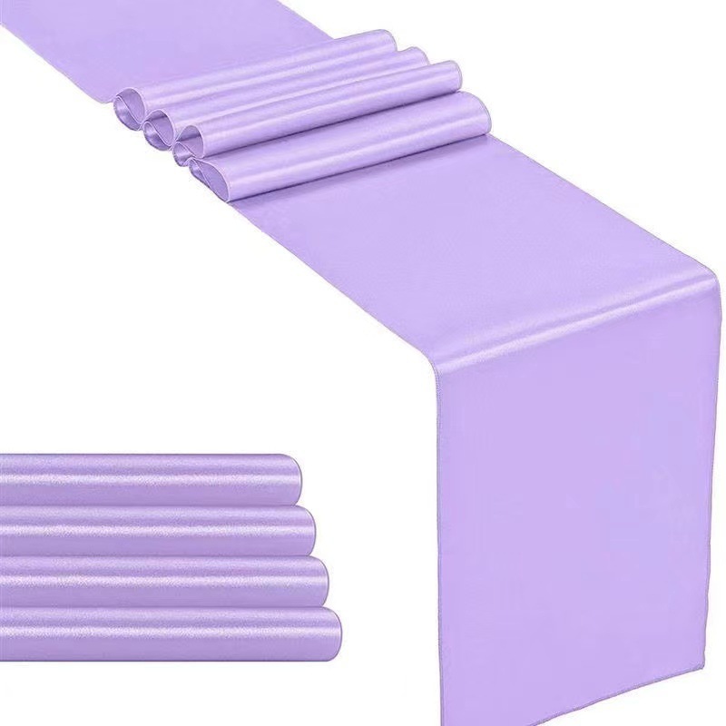 Banderas de mesa de satén de seda al por mayor