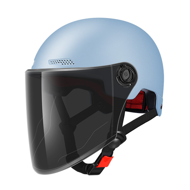 [Personalizado] nuevo casco de certificación estándar nacional 3C, casco de motocicleta eléctrica, casco adulto, casco solar de verano