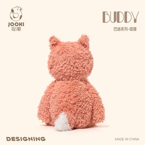 Cute Fox Plush Toy, Buddy Fox, Soft Fox Stuffed Animal, Fox Soothing Doll, Birthday Gift