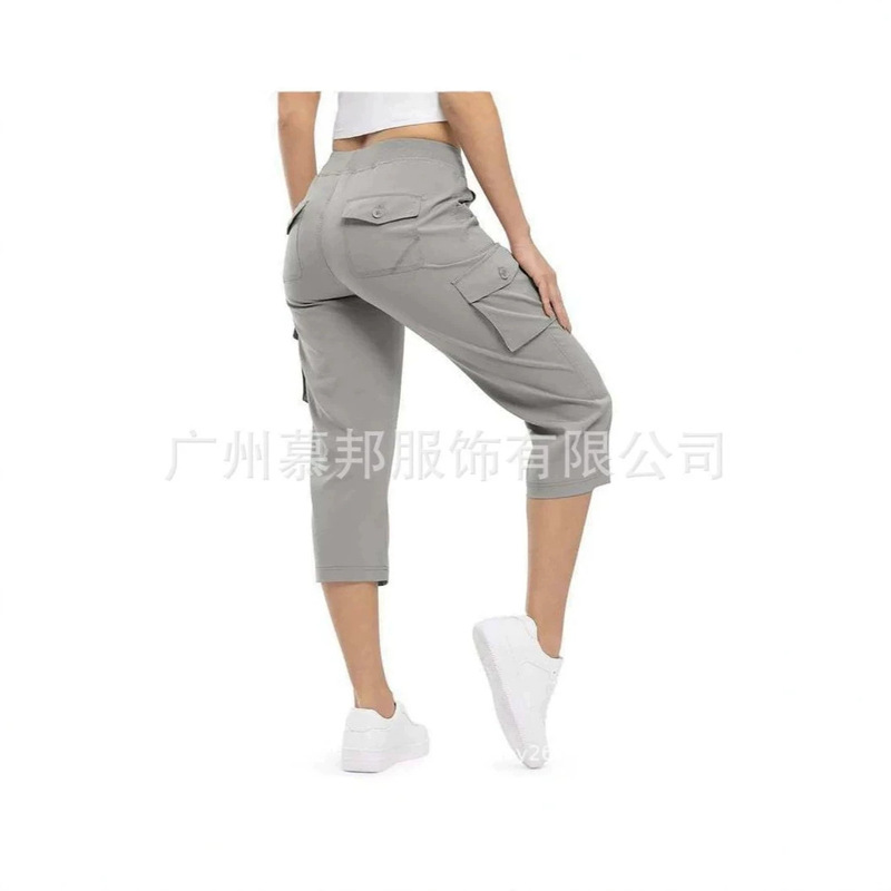 2026 Amazon European and American Women's Lightweight Hiking Pants with 6 Pockets, Quick-Dry Casual Outdoor Travel Loose-Fitting Pants 2026 Amazon European and American Women's Lightweight Hiking Pants with 6 Pockets, Quick-Dry Casual Outdoor Travel Loose-Fitting Pants