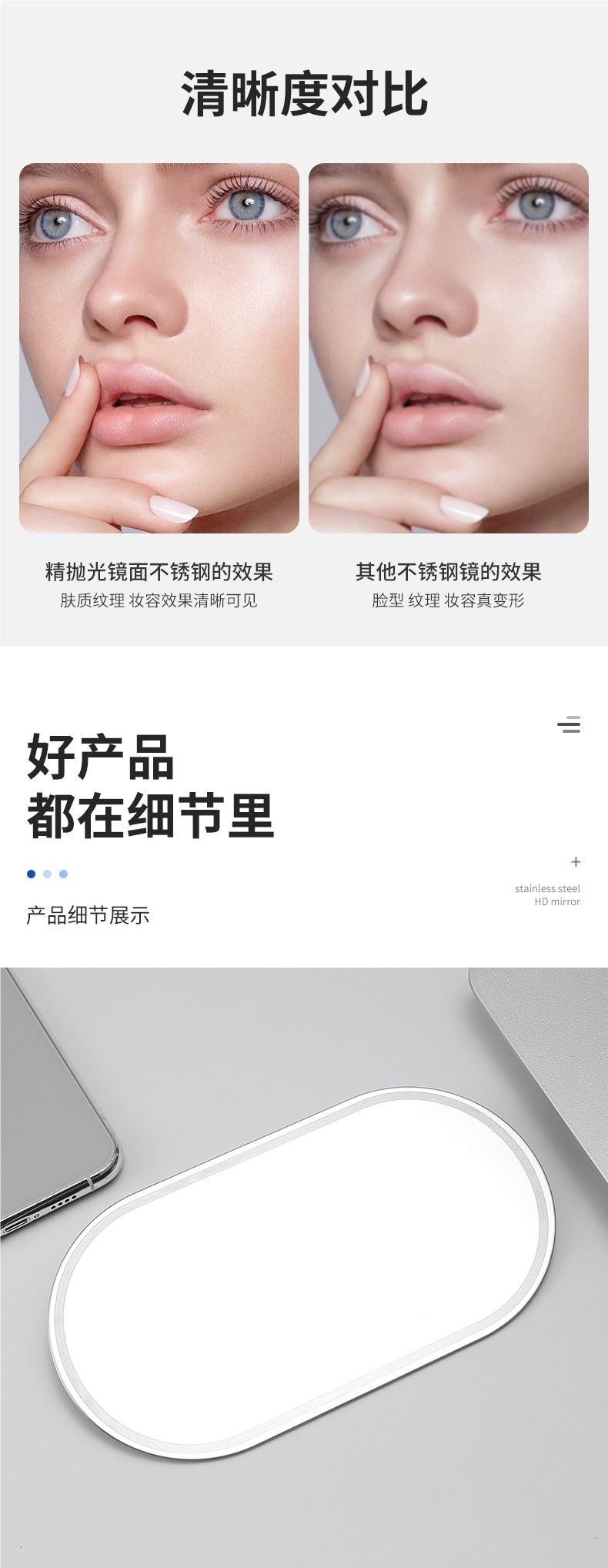 Wuling Hongguang MINI EV Bingo Xingchi car sun visor makeup mirror, interior accessories for the passenger side