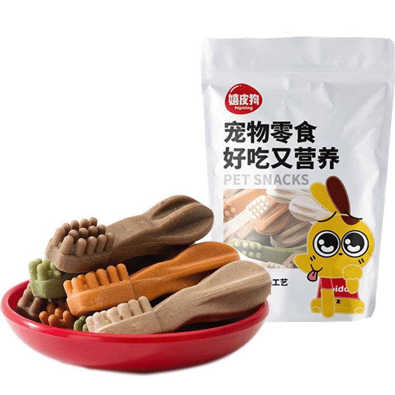 Aperitivos para perros Cepillo de dientes Palillo molar 90g Perros pequeños y medianos Golden Retriever Recompensa de mordedura Teddy Bichon Comida para perros