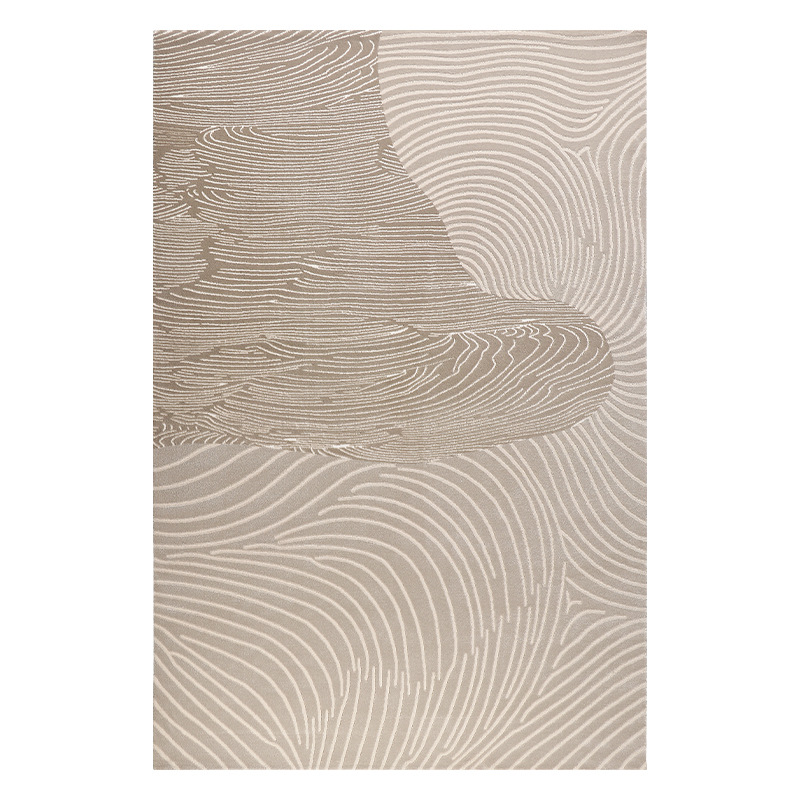 Fábrica de fuente moderna alfombra de sala de estar gruesa alfombra de mesa de té impermeable doméstica alfombra de piso antideslizante para dormitorios