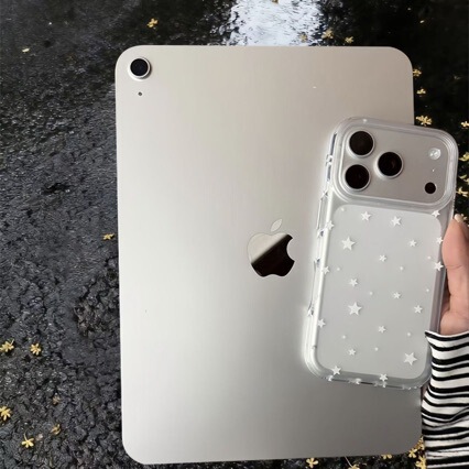 Little White Star Is Suitable for Apple 17Promax Mobile Phone Case Space 16 Transparent 15 Simple 14Plus Cute 13 Little White Star Is Suitable for Apple 17Promax Mobile Phone Case Space 16 Transparent 15 Simple 14Plus Cute 13
