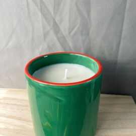 定制蜡烛容器杯INS罐蜡陶瓷香熏蜡烛杯DIY香氛蜡罐摆件创意工艺品