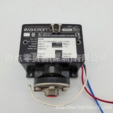ASHCROFT：差压开关全新原装  全系列可报价 正品  议价