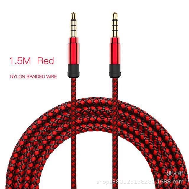 Aux Audio Cable, Enameled Audio Cable, 3.5mm Male-to-male Audio Cable,...