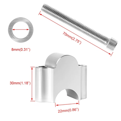 22mm Handlebar Height Adjustment Universal Motorcycle General Parts
