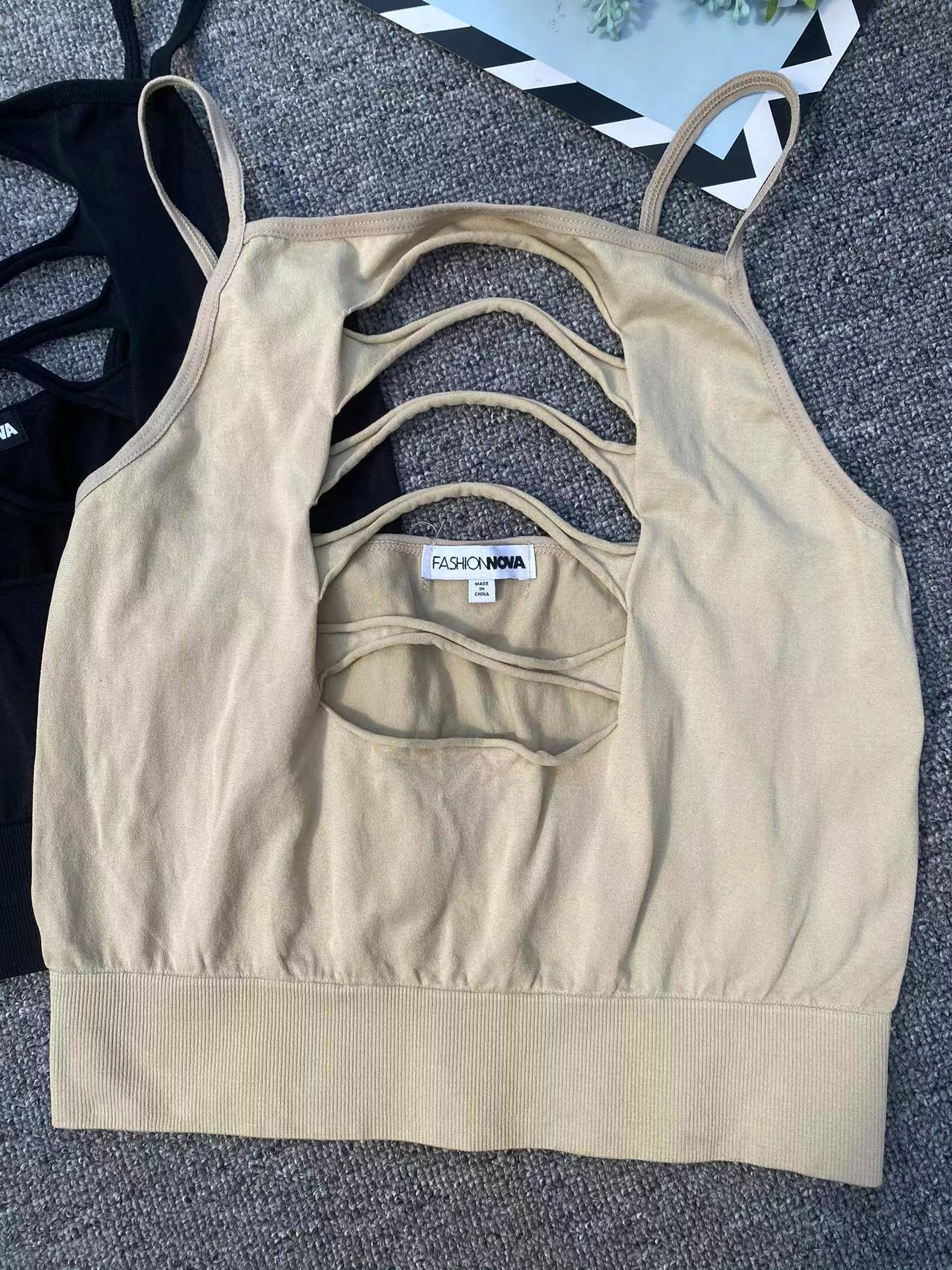 Exportación nuevo chaleco sin costuras hueco de gran tamaño estiramiento cómodo abrigo superior al por mayor