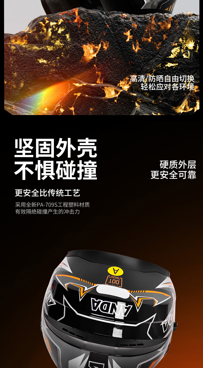 Ad Electric Motorcycle Helmet 3C Certified Men's and Women's Motorcycle Cycling Half Helmet Breathable All-Season Safety Helmet