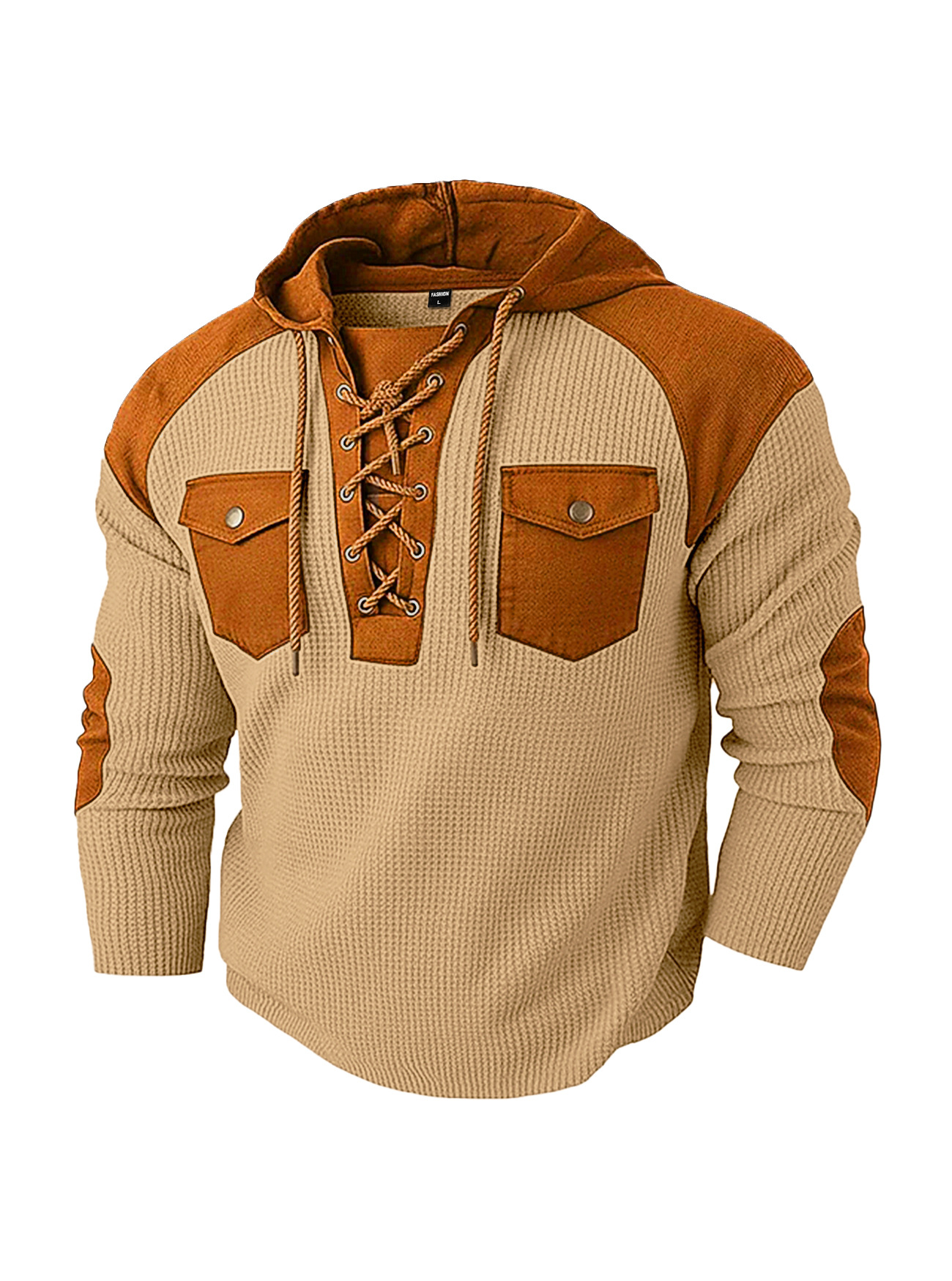 Nuevo transfronterizo Europa y América Amazon hombre nuevo primavera y otoño chaqueta encapuchada correa de bolsillo casual chaqueta de hombre