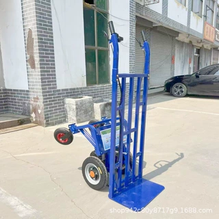 新型农用电动手推车山地丘陵地爬坡鸡公车48V车间货物搬运平板车
